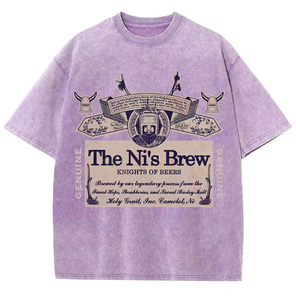 The Ni's Brew Vintage Distressed T-shirt