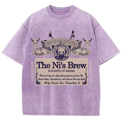 The Ni's Brew Vintage Distressed T-shirt