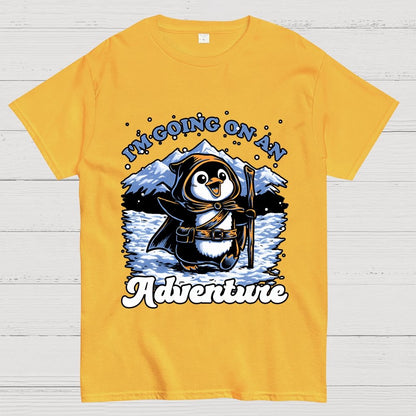Penguin Adventure Meme Geek T-Shirt