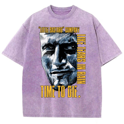 Time To Die Vintage Distressed T-shirt
