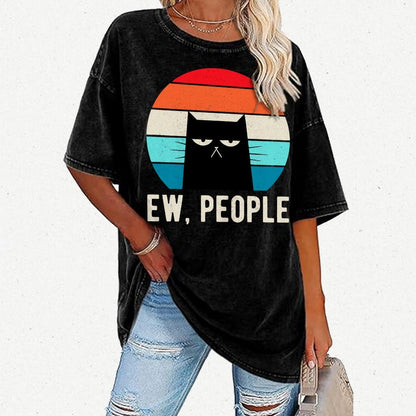 EW,PEOPLE! Vintage Distressed T-shirt