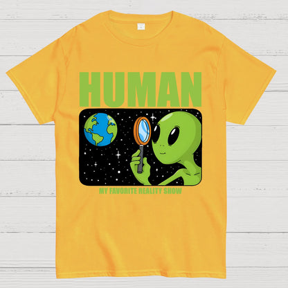 Human  My Favorite Reality Show Geek T-Shirt