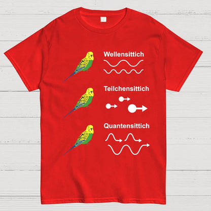 science Quantensittich Geek T-Shirt