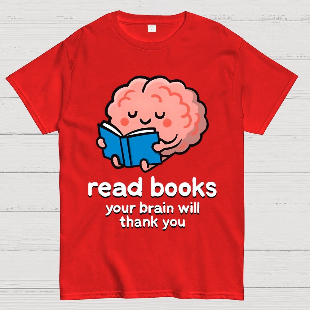 Books for your Brain Geek T-Shirt