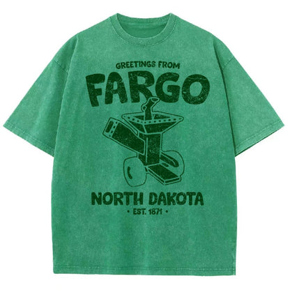 Greetings From Riverton Vintage Distressed T-shirt
