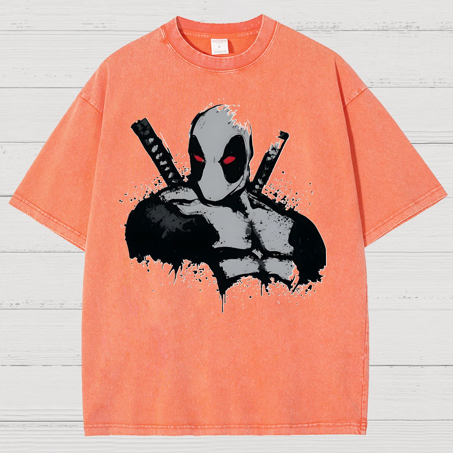 Merc in a Grey X suit Vintage Distressed T-shirt