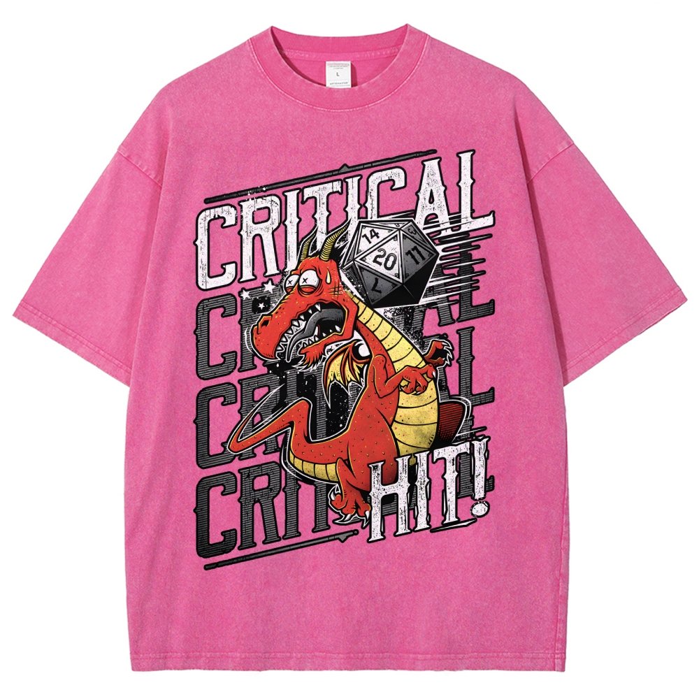 Super Crit Hit Vintage Distressed T-shirt