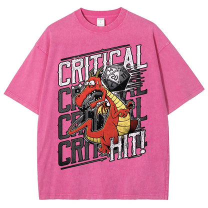 Super Crit Hit Vintage Distressed T-shirt