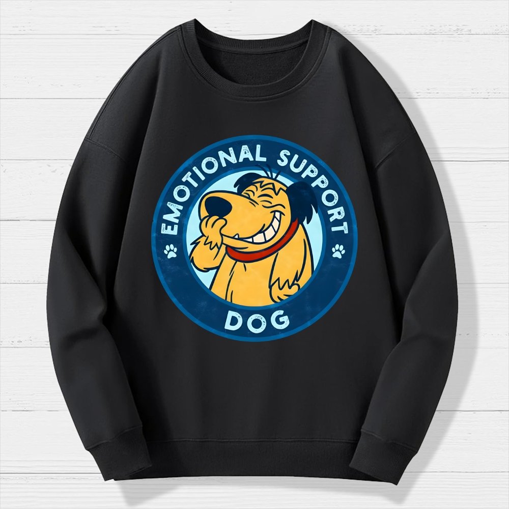 Dog Support Or Not? Geek Cotton Sweatshirt