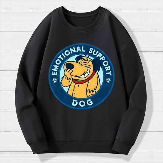 Dog Support Or Not? Geek Cotton Sweatshirt
