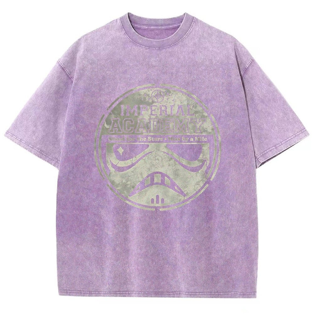 Aiming for Excellence Vintage Distressed T-shirt