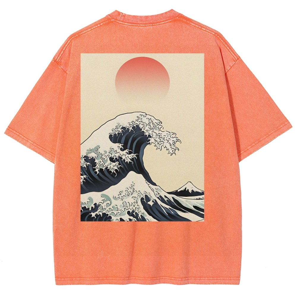 Sunny Wave Washed T-Shirt