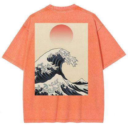 Sunny Wave Washed T-Shirt