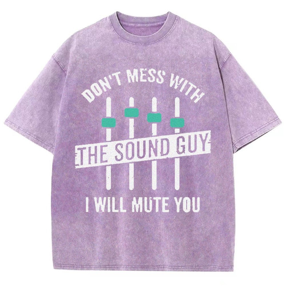 I Will Mute You Vintage Distressed T-shirt