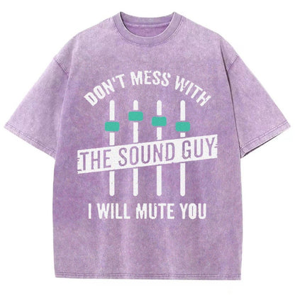 I Will Mute You Vintage Distressed T-shirt
