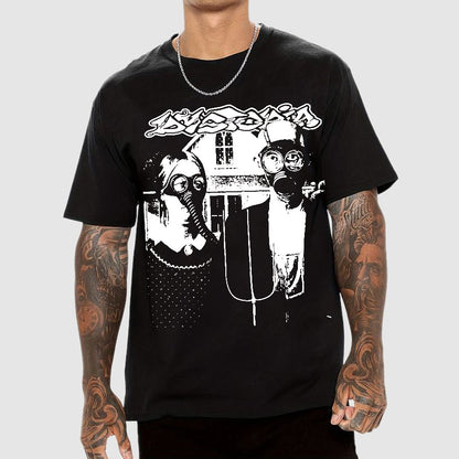 Dystopia Crust Punk Band Geek T-Shirt