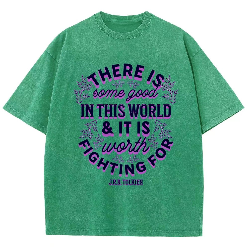 There is Some Good in This World Vintage Distressed T-shirt