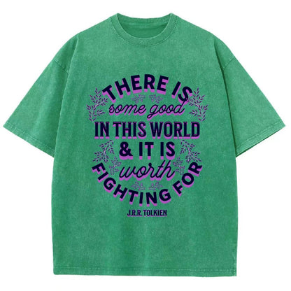 There is Some Good in This World Vintage Distressed T-shirt