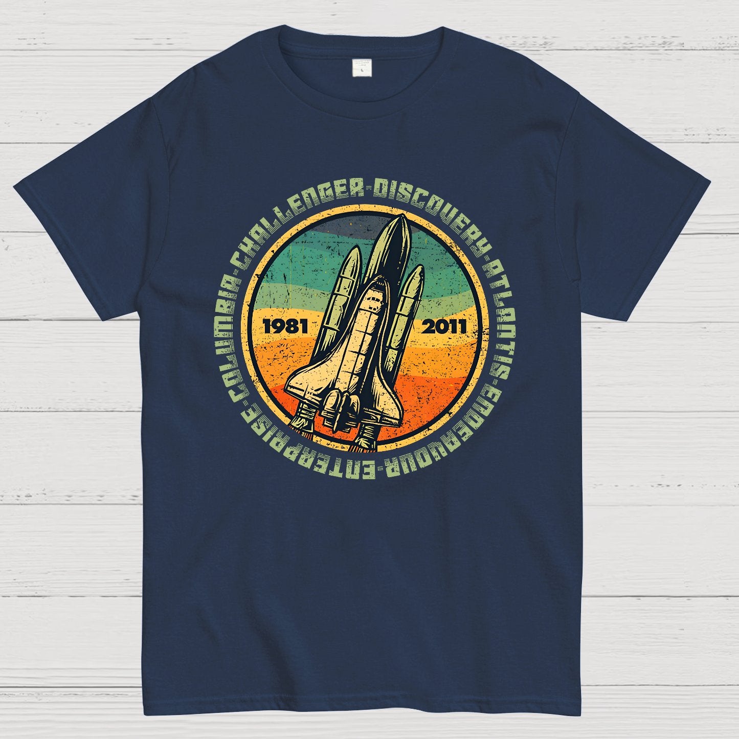 Through Hardship To The Stars Geek T-Shirt