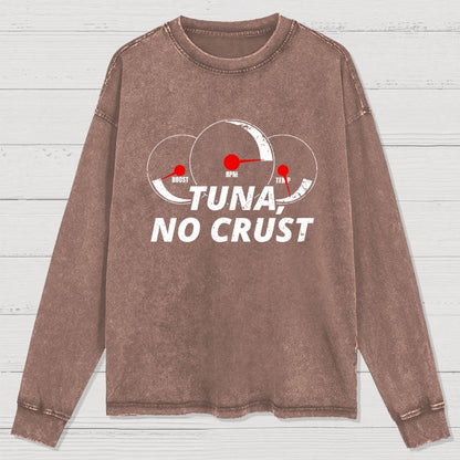 Tuna. No Crust Washed Long Sleeve Tee