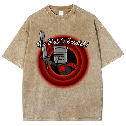 Tis But A Scratch, Folks! Vintage Distressed T-shirt
