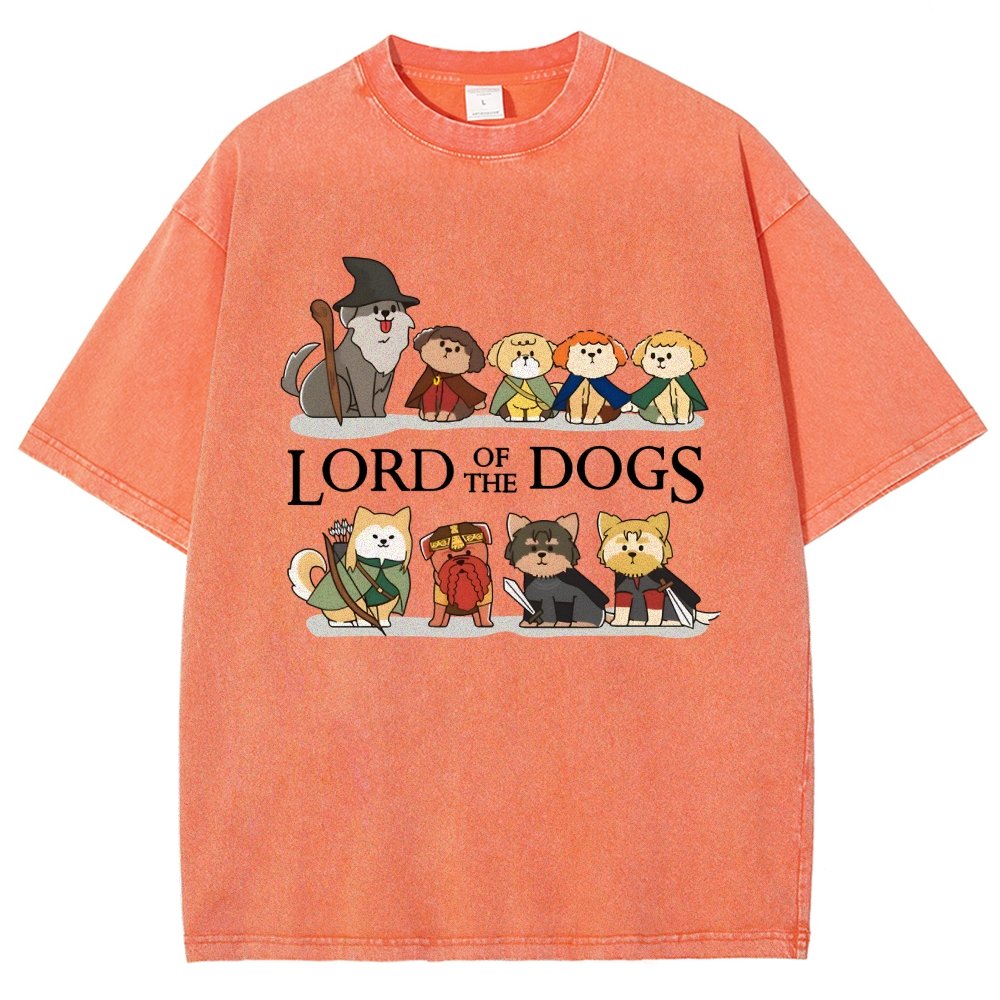 King Of The Dogs Vintage Distressed T-shirt