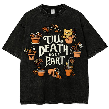 Plant Killer Love Vintage Distressed T-shirt