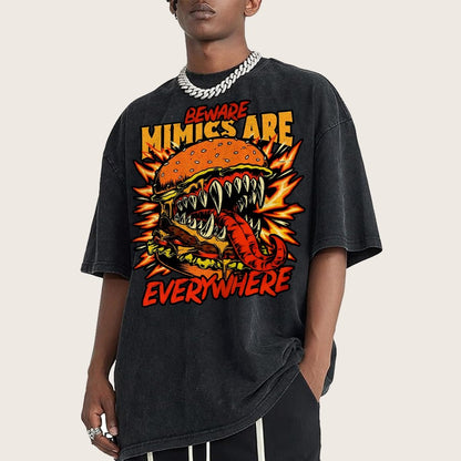 Mimics Are Everywhere Vintage Distressed T-shirt