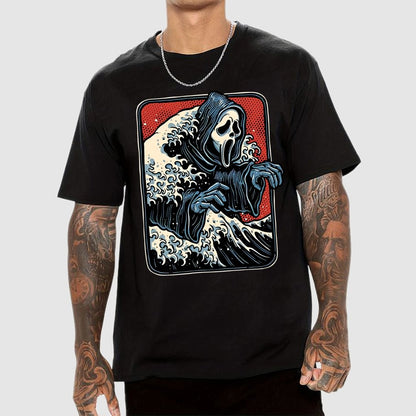 Ghost Wave Unisex Geek T-Shirt