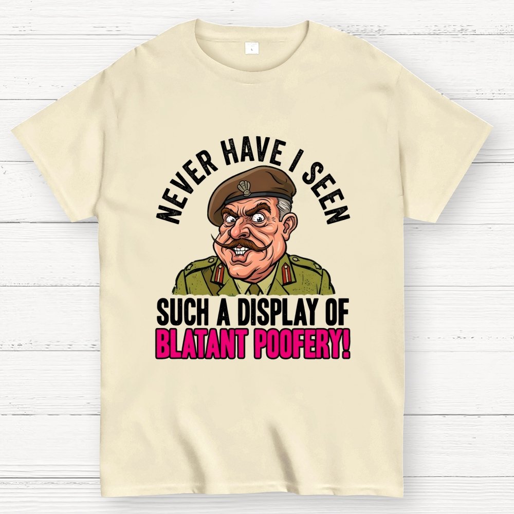 Never Have I Seen Such A Display Of Blatant Poofery! Art Print Geek T-Shirt