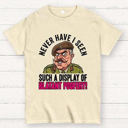 Never Have I Seen Such A Display Of Blatant Poofery! Art Print Geek T-Shirt