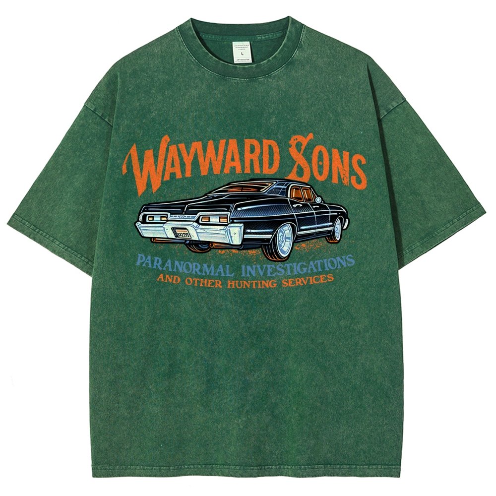 Wayward Sons Vintage Distressed T-shirt