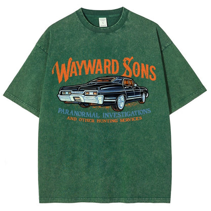 Wayward Sons Vintage Distressed T-shirt