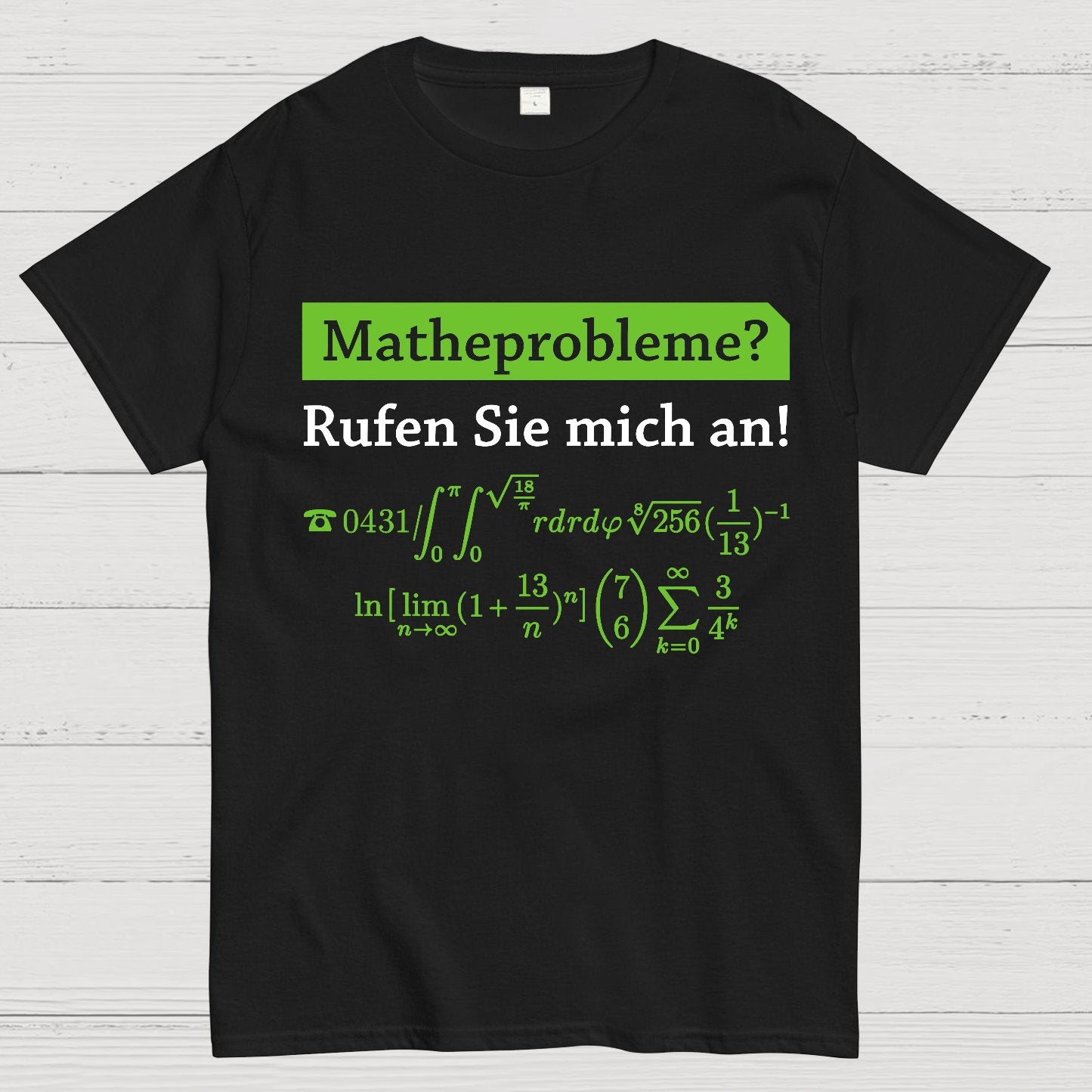 Funny Word Matheprobleme? Geek T-Shirt