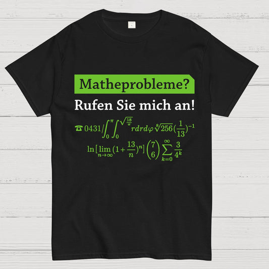 Funny Word Matheprobleme? Geek T-Shirt