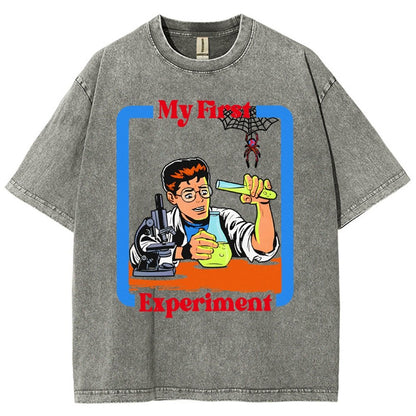 My First Experiment Vintage Distressed T-shirt