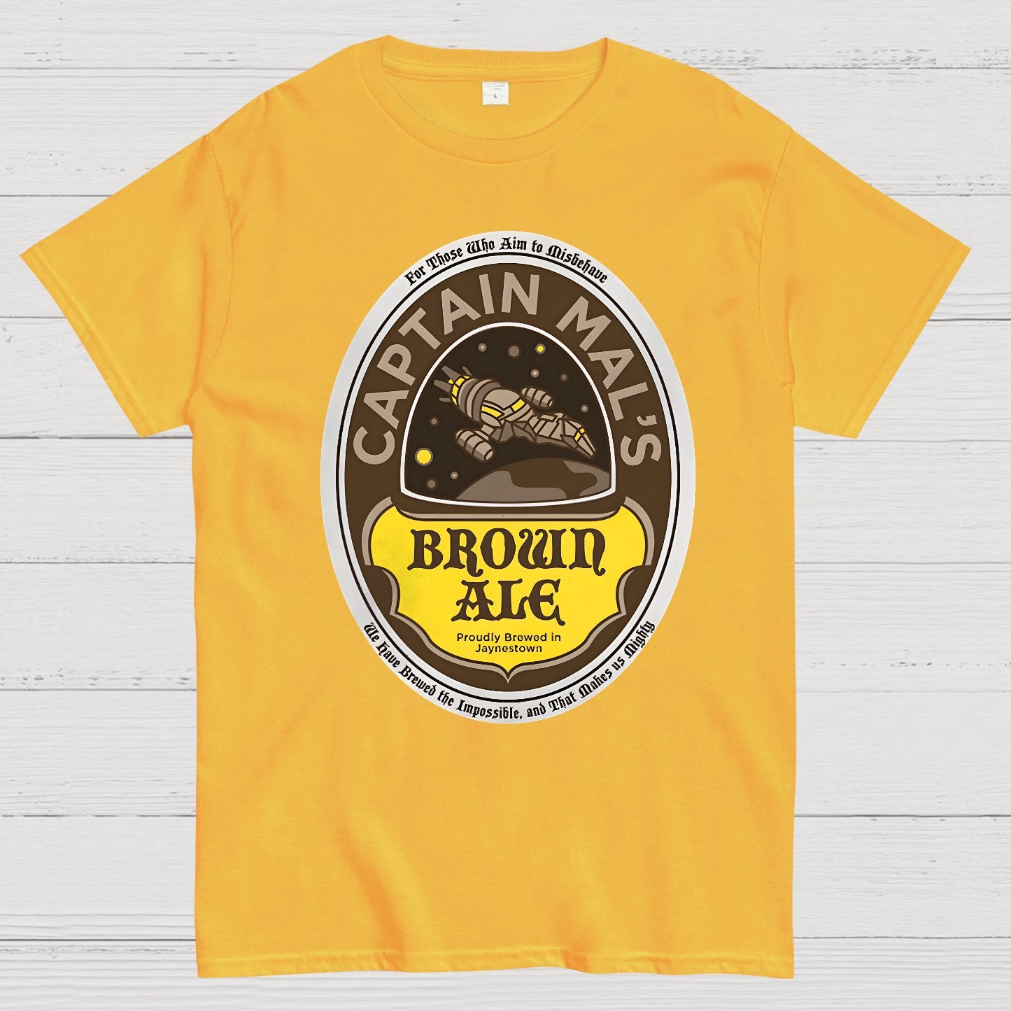 Captain's Brown Ale Geek T-Shirt
