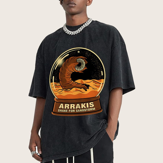 Spice Globe Souvenir Vintage Distressed T-shirt