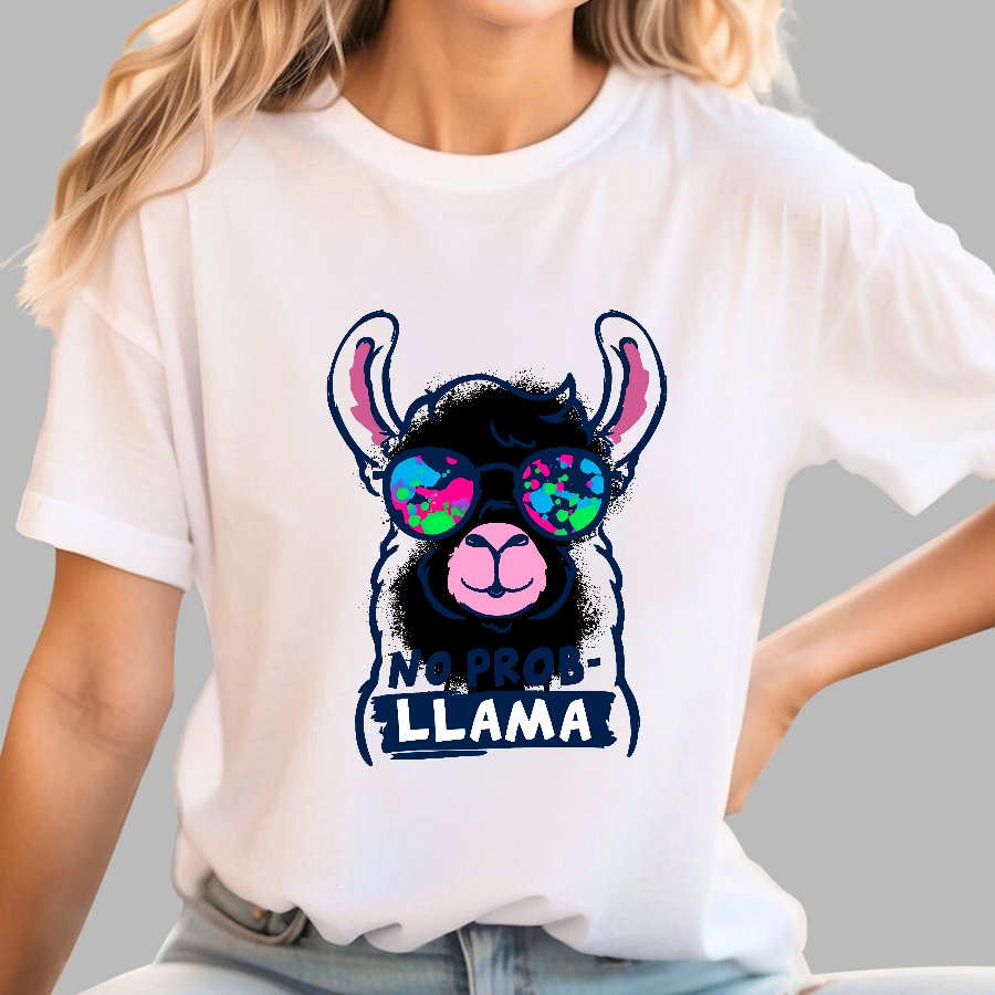 No probllama Geek T-Shirt