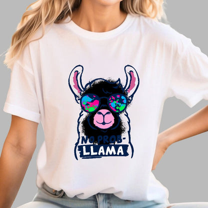 No probllama Geek T-Shirt