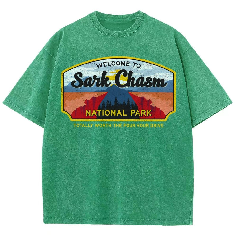 Welcome To Sarcasm Remix Vintage Distressed T-shirt