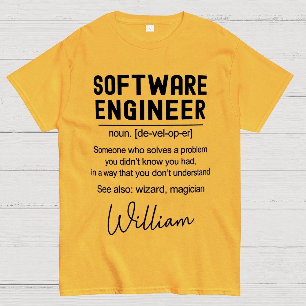 Software Engineer Geek T-Shirt