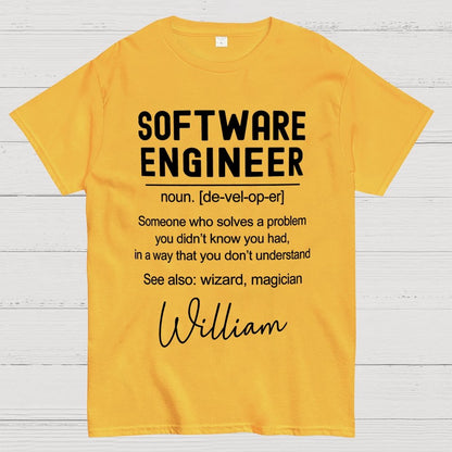 Software Engineer Geek T-Shirt