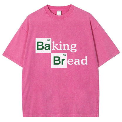 Baking Bread Vintage Distressed T-shirt