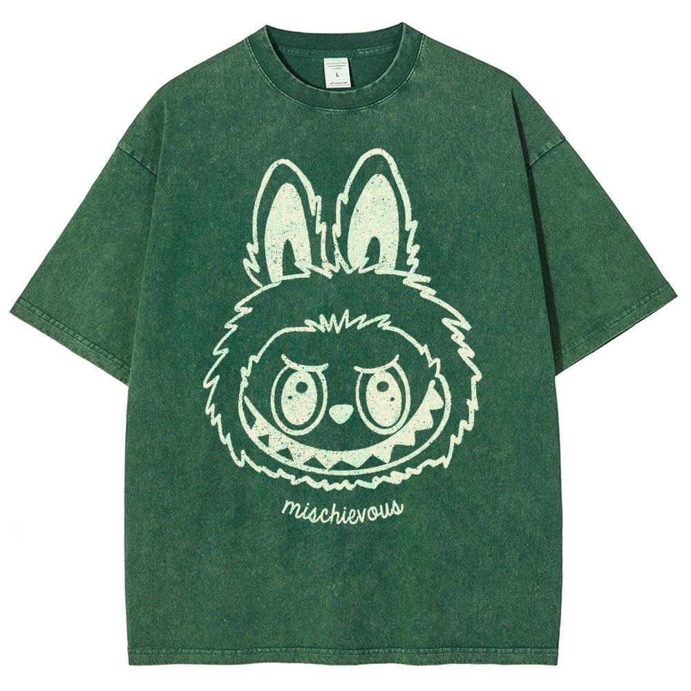 Le Boo Boo Vintage Distressed T-shirt