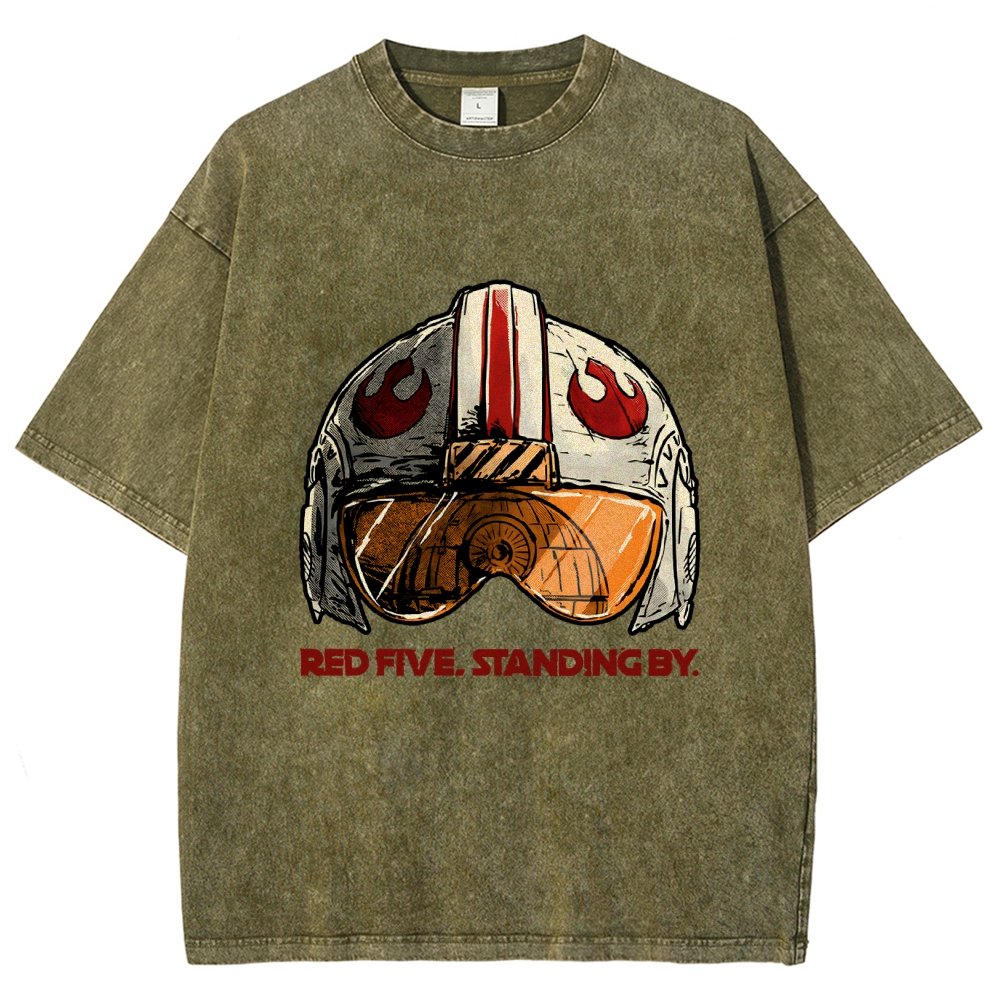 Standing By Vintage Distressed T-shirt