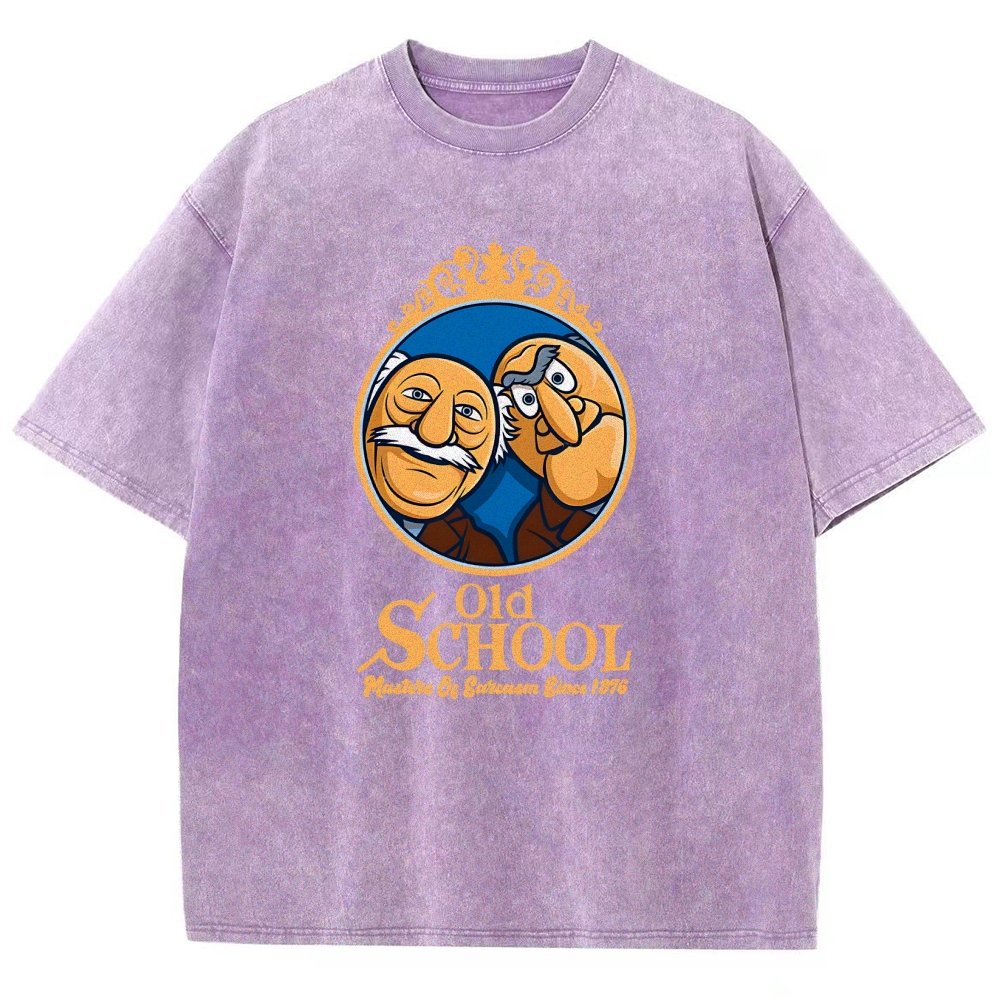 Old School Vintage Distressed T-shirt