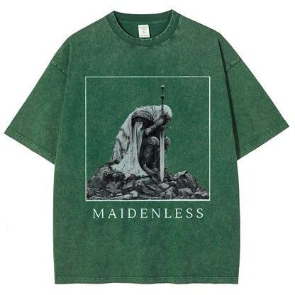 Maidenless Vintage Distressed T-shirt