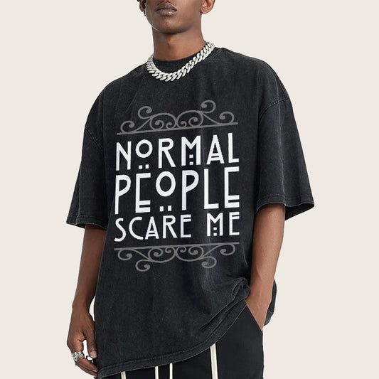 People Are Scary Vintage Distressed T-shirt