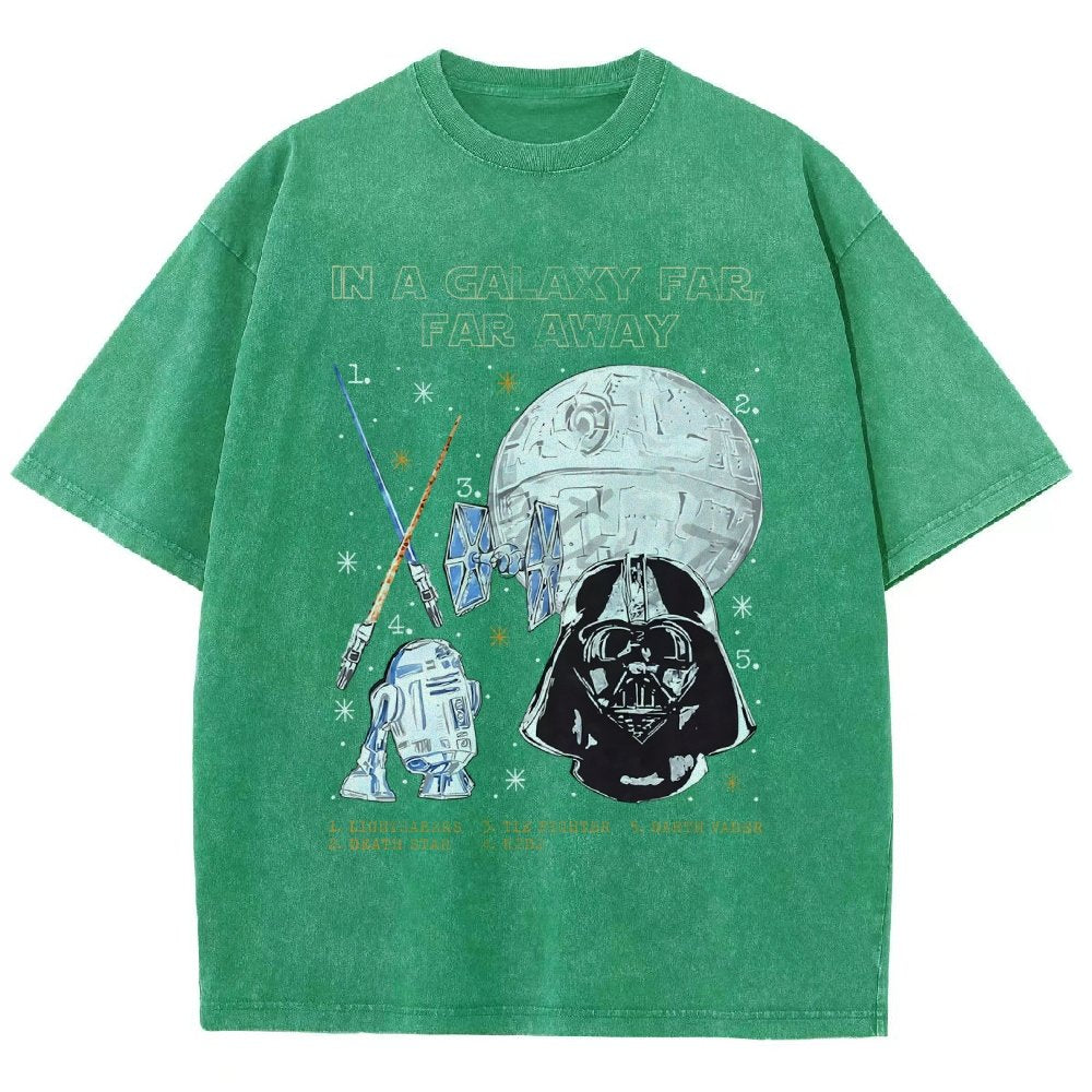 In A Mysterious Galaxy Vintage Distressed T-shirt